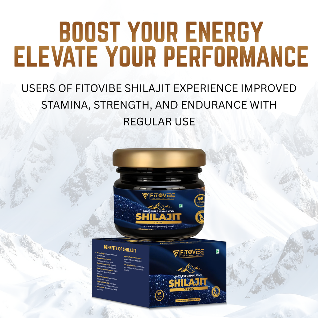 Fitovibe Himalayan Shilajeet Classic – Premium Natural Herbal Resin